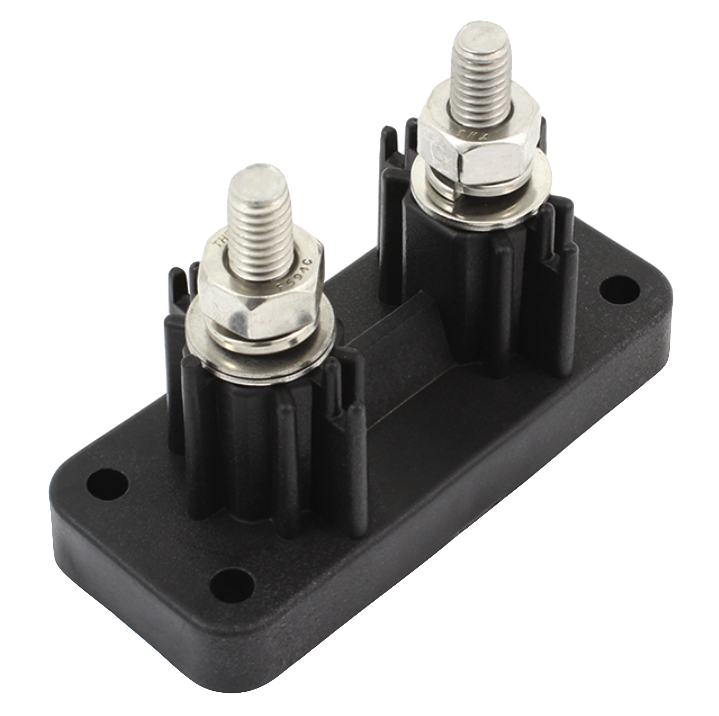 Fuse holder class T black or red